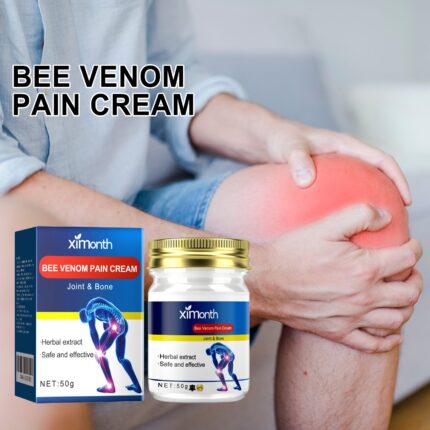 Ximonth Bee Venom Joint Care Cream, Relieve Lumbar Knee Muscle Pain Joint Care Cream